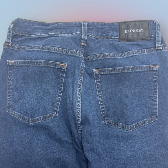 EXPRESS Men’s 29 x 30 SLIM Blue Jeans - Picture 3 of 4